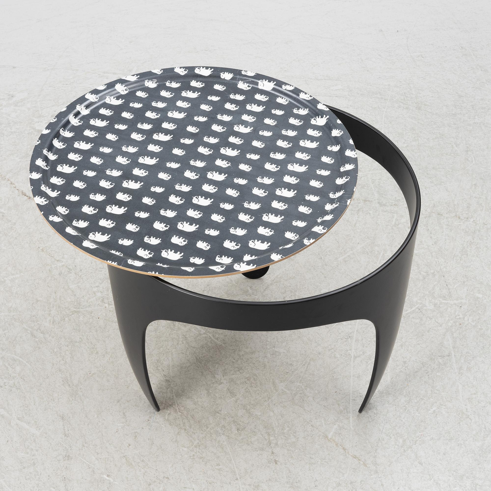 Margot Barolo & Märta Friman, side table, Svenskt Tenn.