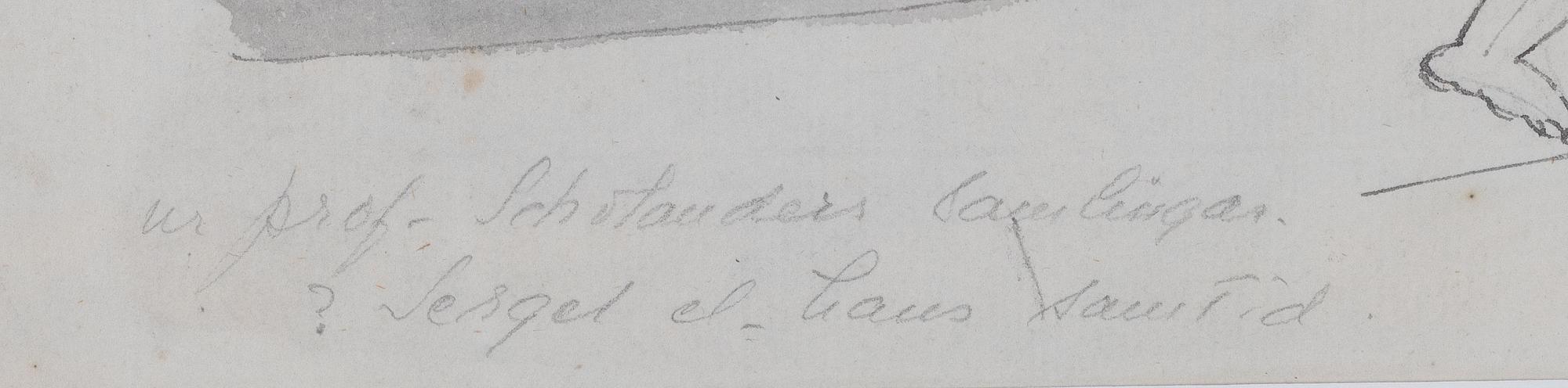 Carl August Ehrensvärd, Anikiserande figurscen.