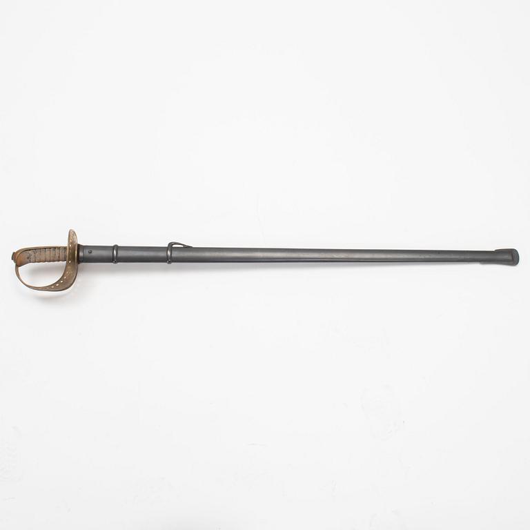 A Swedish cavalry saber.