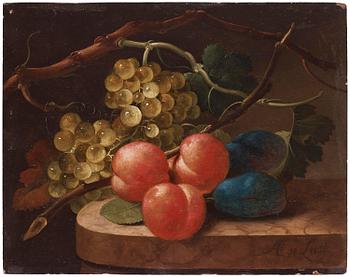 855. Dutch School, 17/18Th Century, Still Life with Fruits.