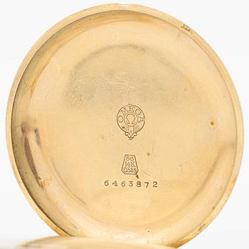 Omega, pocket watch, hunter case, 49.5 mm.