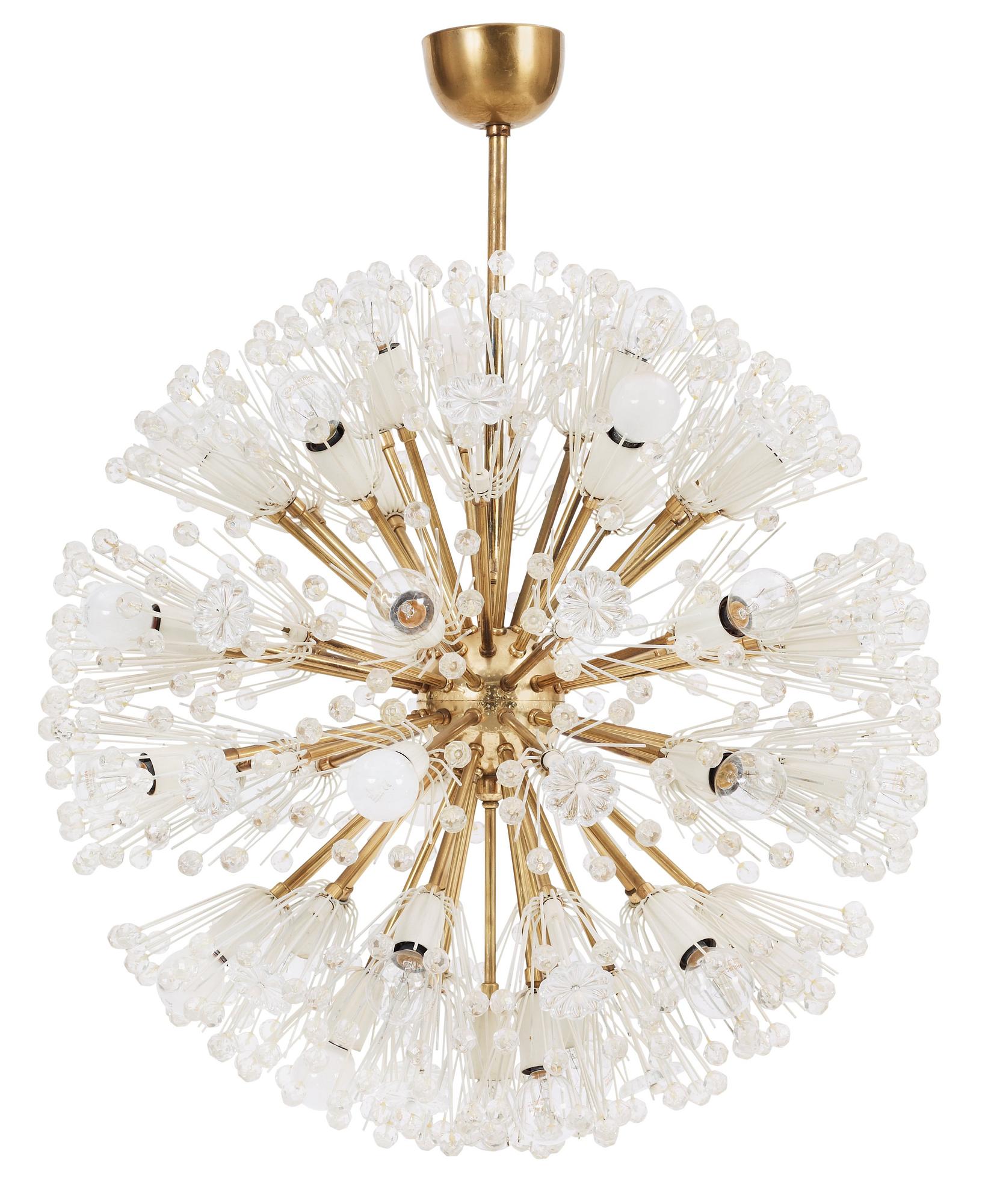 EMIL STEJNAR, takarmatur, "Snowball / Sputnik Pusteblume", Wien 1960-70-tal.