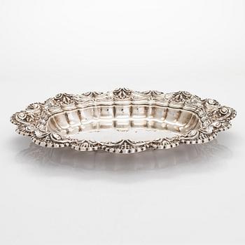 Serveringsskål, silver (.915), Spanien 1900-talets mitt.