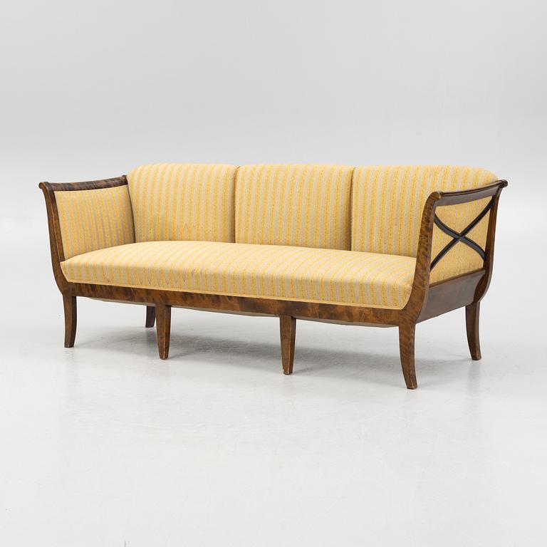 Carl Malmsten, soffa, Swedish Grace, Svenska Möbelfabrikerna Bodafors, 1920-tal.