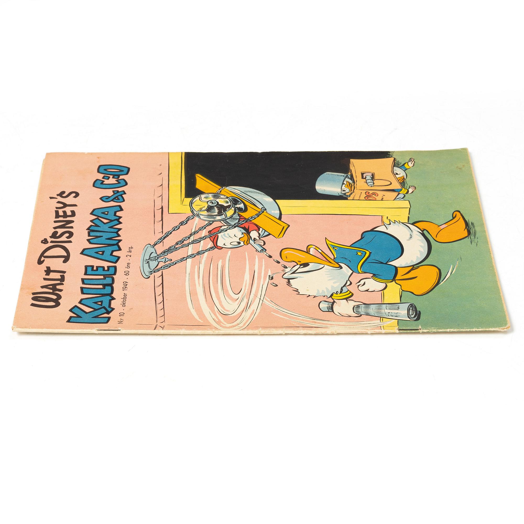 Comic book, Donald Duck & Co, no. 10, 1949.
