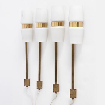 Table lamps, 4 pcs, second half of the 20th century.