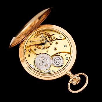 FICKUR, 14 k guld, savonettur, tidigt 1900-tal.
