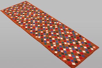 A runner carpet, Afghan, ca 289 x 87 cm.