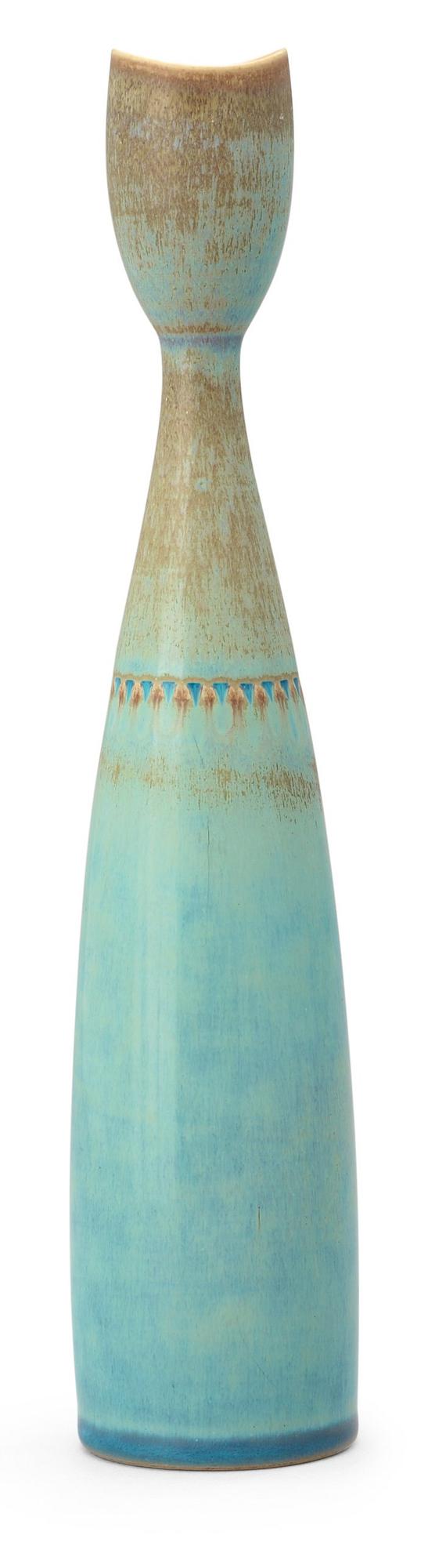 A Stig Lindberg stoneware vase, Gustavsberg Studio 1953.