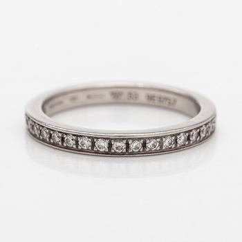 Bulgari, sormus, "Venezia", platinaa ja briljanttihiottuja timantteja.