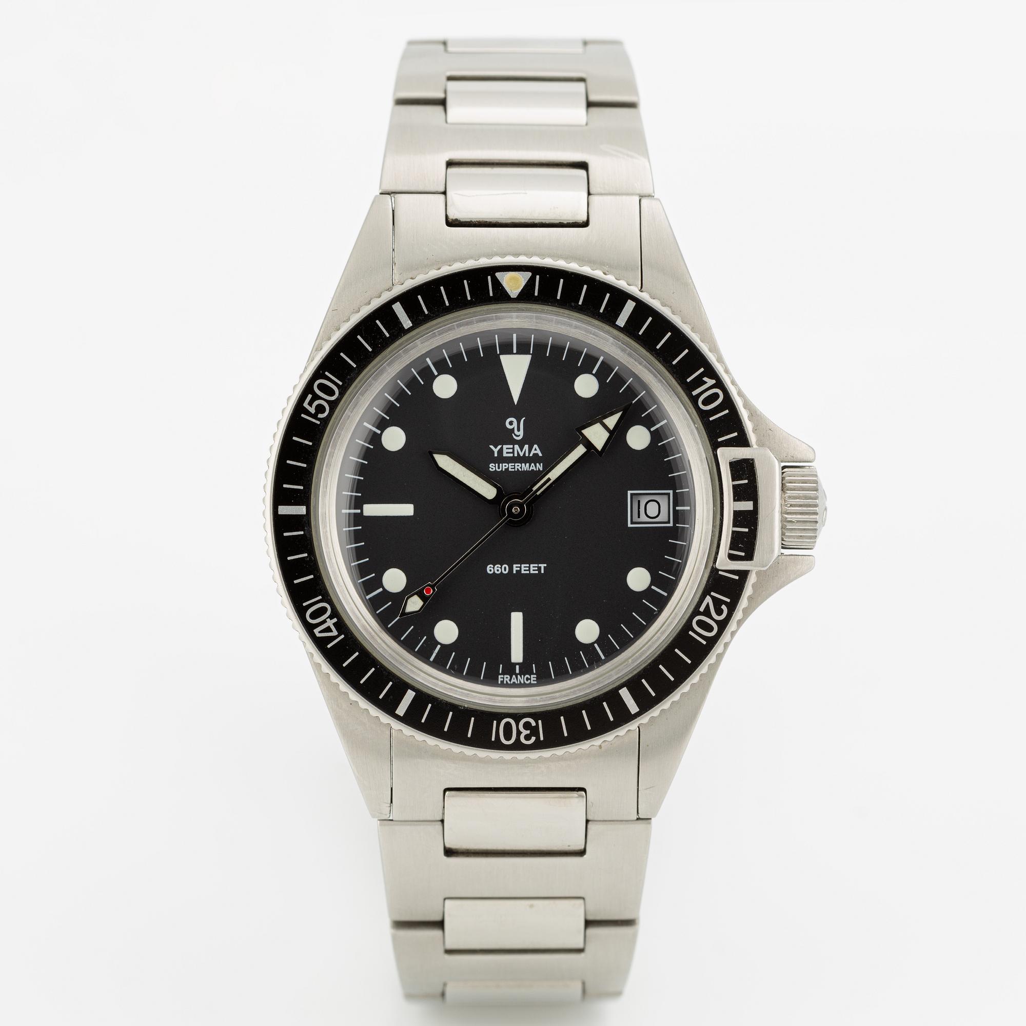 Yema, Superman Heritage, armbandsur, 39 mm.