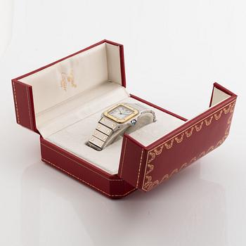 Cartier, Santos, armbandsur, 29 x 29 (41) mm.