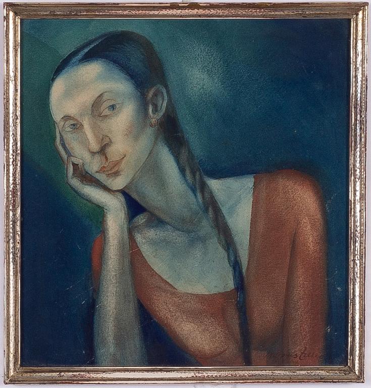 Magnus Zeller, "Das Nähmädchen".