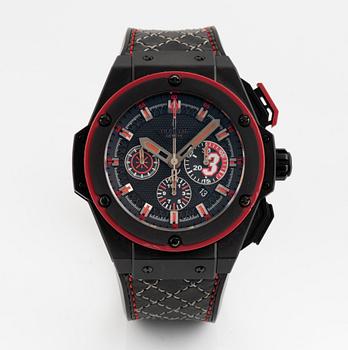 Hublot, King Power, Dwyane Wade, "Limited Edition", wristwatch, chronograph, 48 mm.