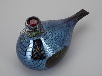 FIGURIN, glas, signerad Oiva Toikka, Nuutajärvi.