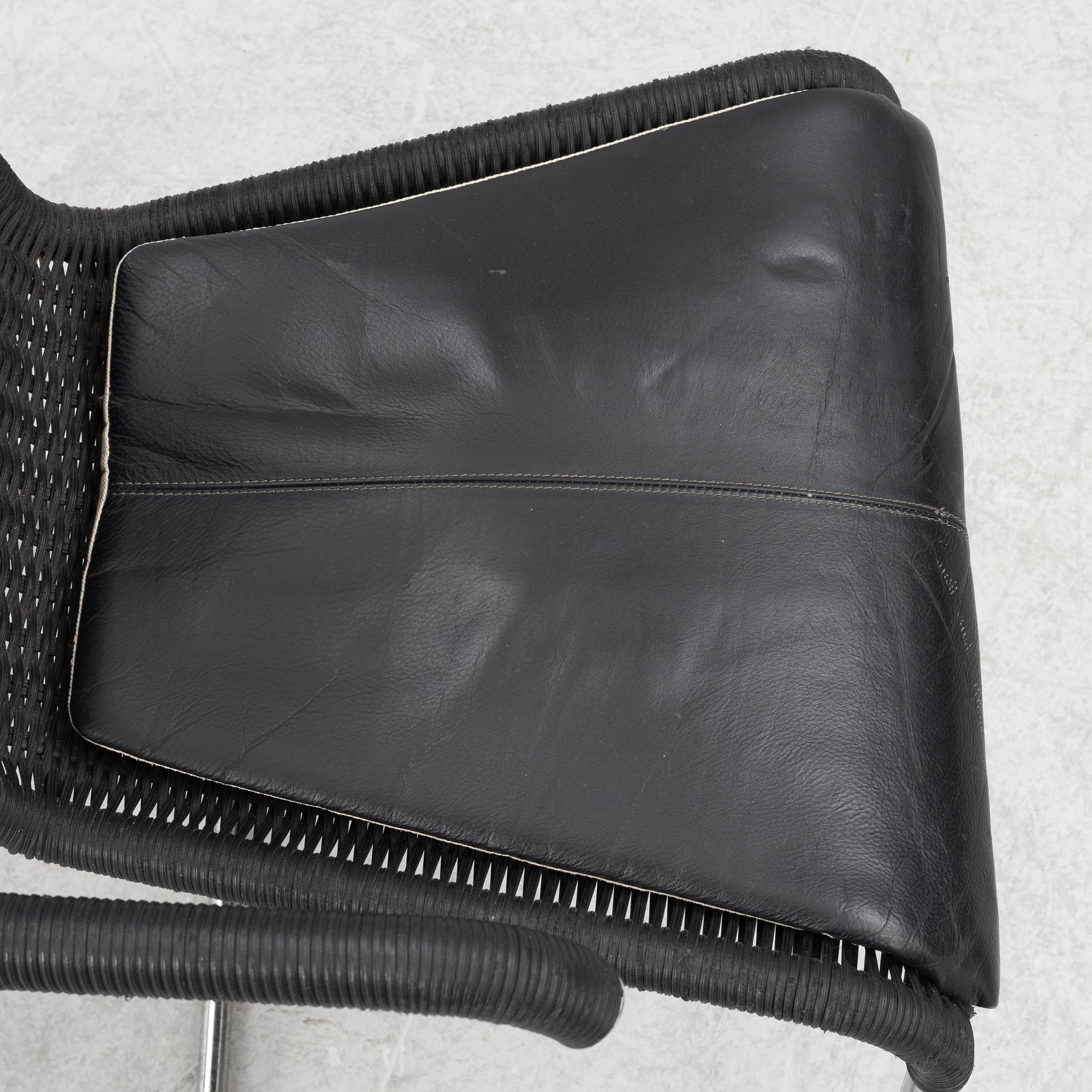 Karmstolar, 4 st, 1900-talets andra hälft.