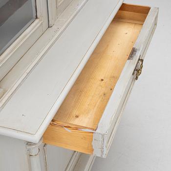 Bokskåp/ Vitrinskåp  1800-talets slut.