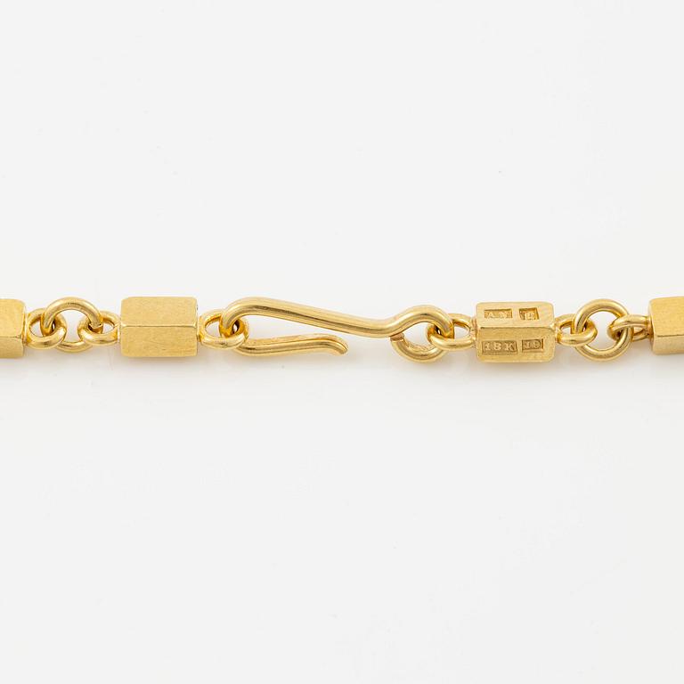 Wiwen Nilsson, a necklace, 18K gold, Lund 1959.