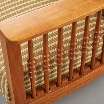 Otto Schulz, sofa, master carpenter Carl Thorsson, Gothenburg 1912.