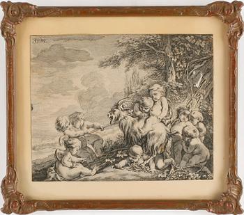 GRAVYRER, 3 st, bl.a. "La Balancoire", 17/1800-tal.