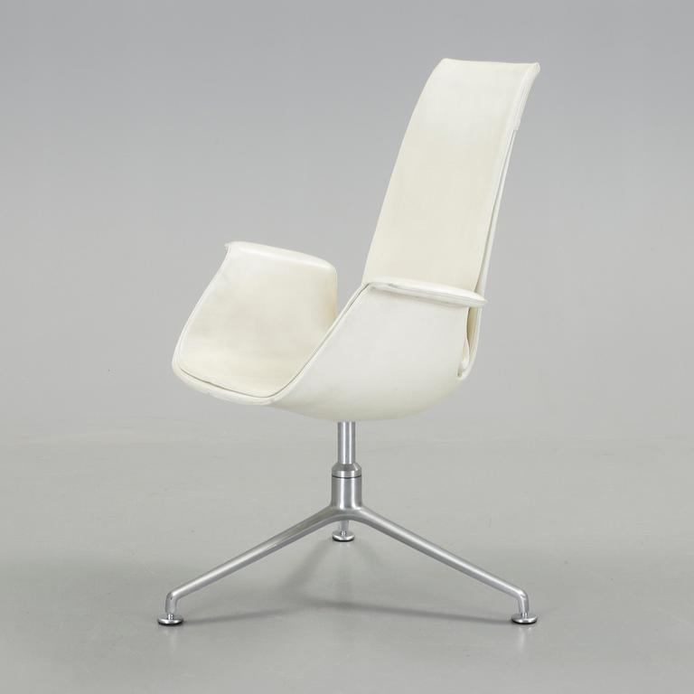 SKRIVBORDSSTOL, "Tulip", Preben Fabricius & Jørgen Kastholm, 1970-/80-tal.