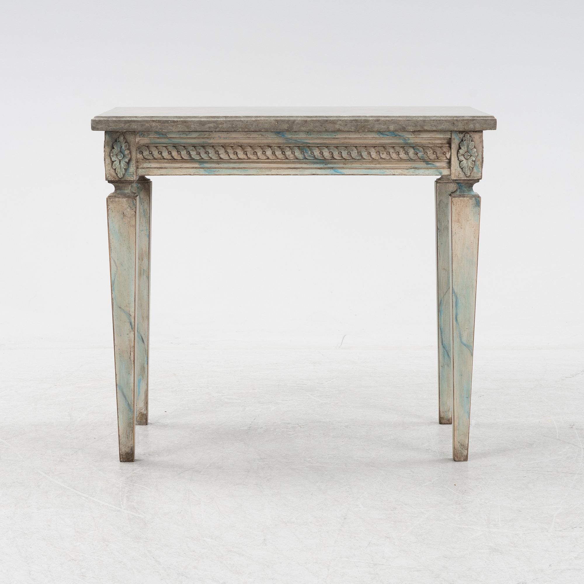 Konsolbord, gustaviansk stil, 1900-tal.