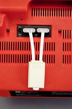 TV, Toshiba, Modell 12SS, 1970-tal.