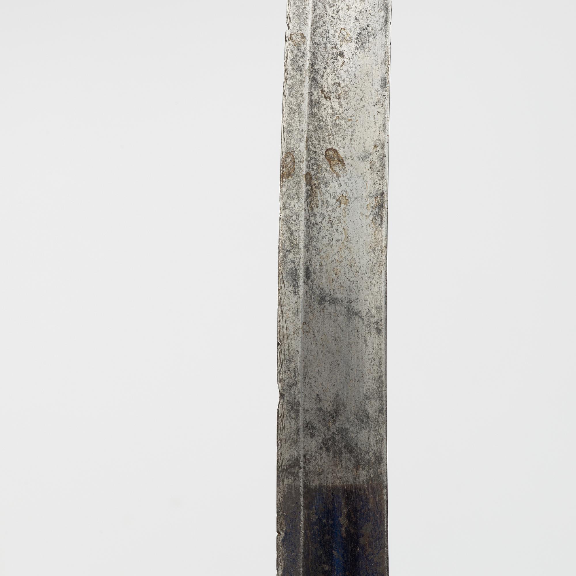 A  Swedish officer's sabre, second half of the 18th Century.