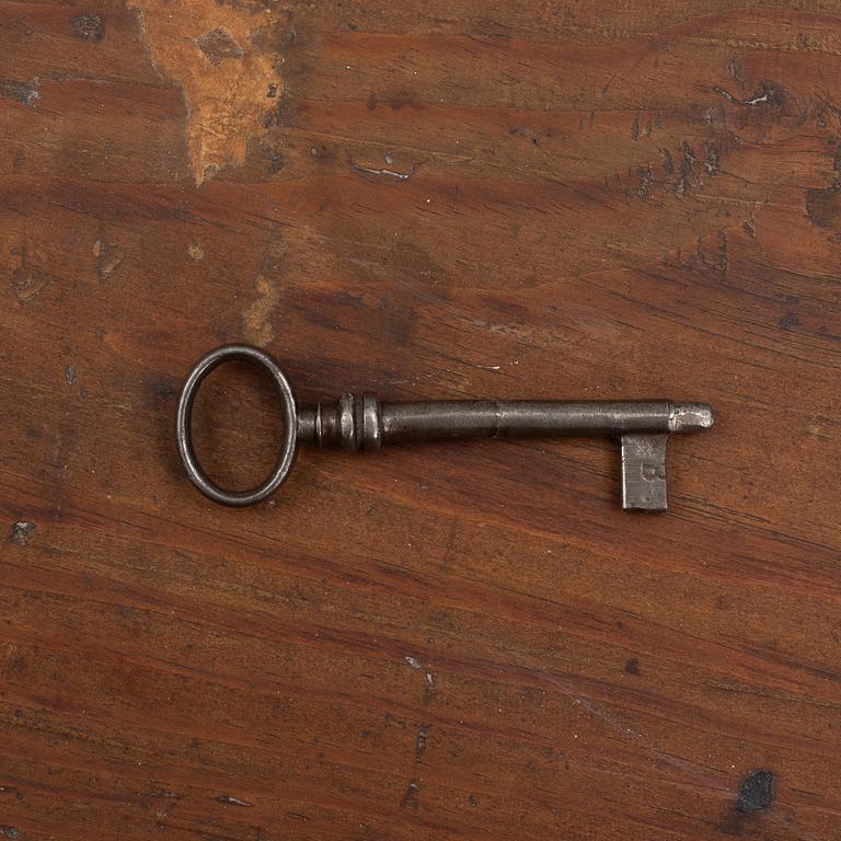 A wall-hanged cabinet, Sweden, dated 1851.