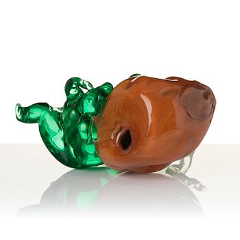 Mark Brusse, a "The Resting Tree" glass sculpture, ed. 3/6, Berengo Studio, Murano, Italy, 1997.