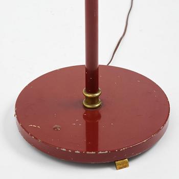 Carl-Axel Acking, golvlampa, modell "2646", Bröderna Malmströms Metallvarufabrik, Malmö, 1940-50-tal.