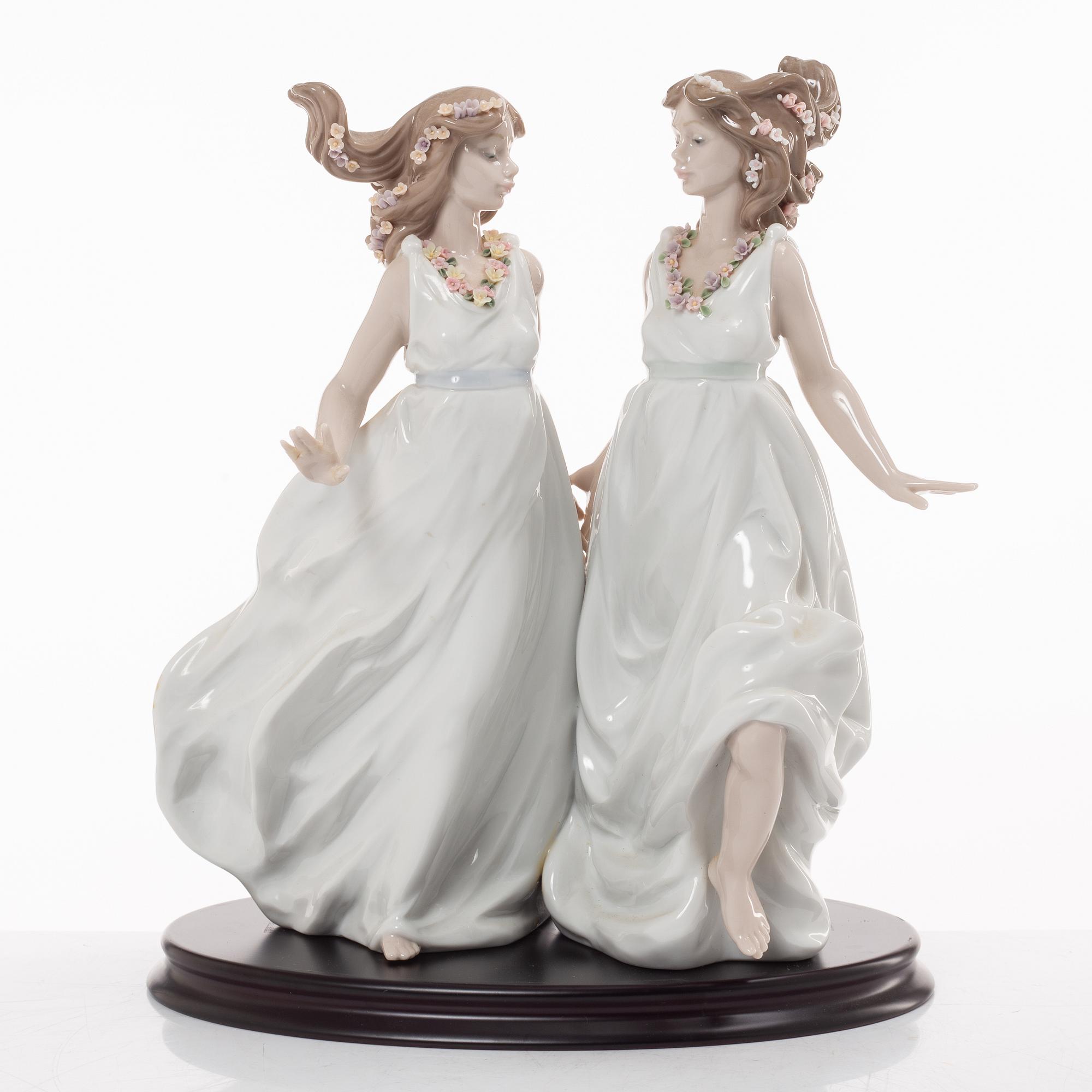 LLadró, figurine "Allegory of Spring", Spain.