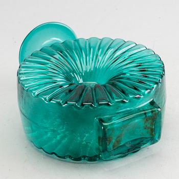 HELENA TYNELL, flaska, glas, "Solflaska", Riihimäen Lasi Oy, 1900-talets mitt / andra hälft.