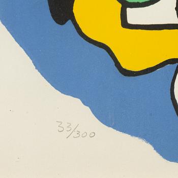 Fernand Léger, efter, "The King of Harts".