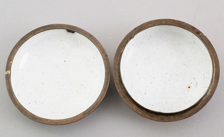 LOCKDOSA, emaljarbete, Kina, Qianlong 1736-1795.