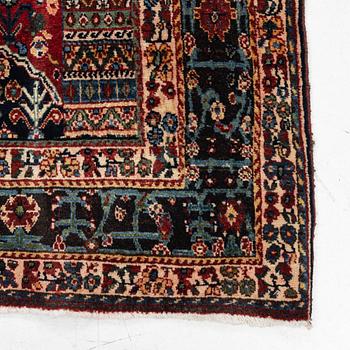 Rug, Kashkuli, Millefleur design, 255x160 cm.