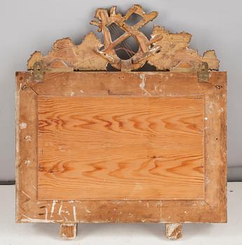 SPEGELLAMPETT, senempire, 1800-talets första hälft/mitt.