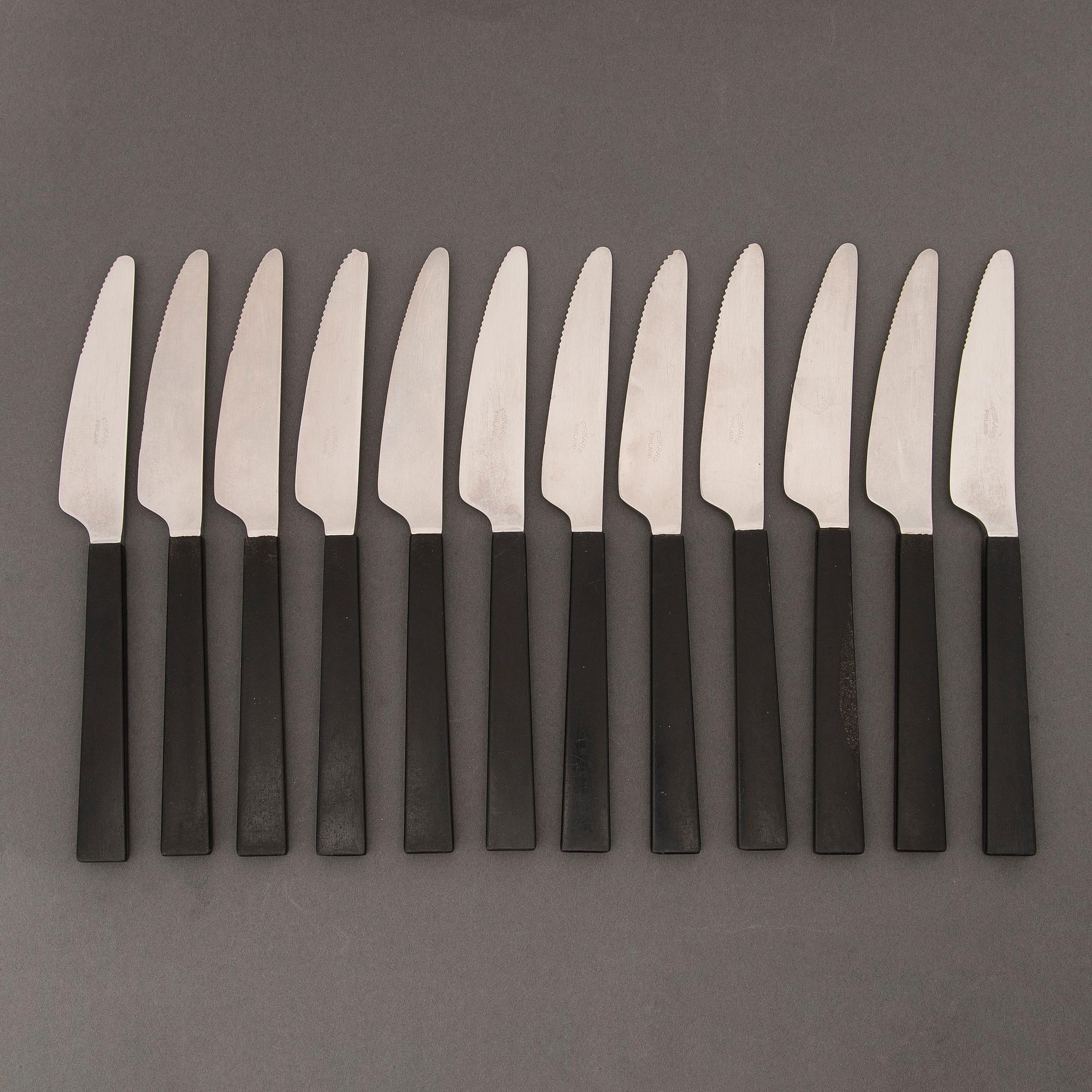 BERTEL GARDBERG, BESTICKSERIE, 32 delar, "Triennale", Fiskars. Formgivna 1956-57.