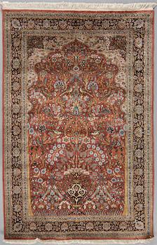 MATTA, orientalisk, kashmir, mått 186x124 cm, 1900-talets andra hälft.
