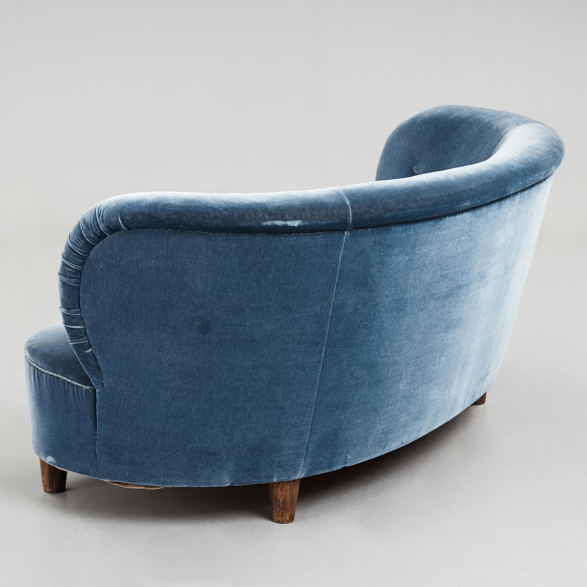 Otto Schulz, tillskriven, soffa, Swedish Modern, 1940-50-tal.