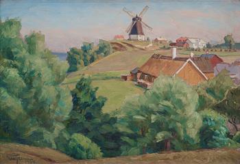 752. Prins Eugen, Vitemölla windmill.