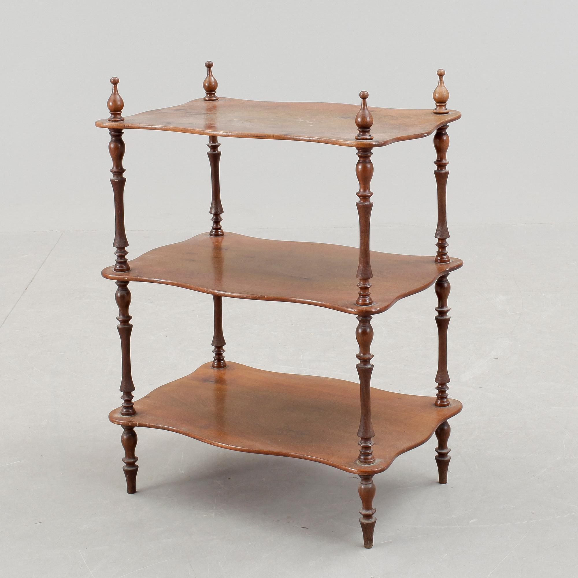 ÉTAGÈRE, 1800-talets slut.