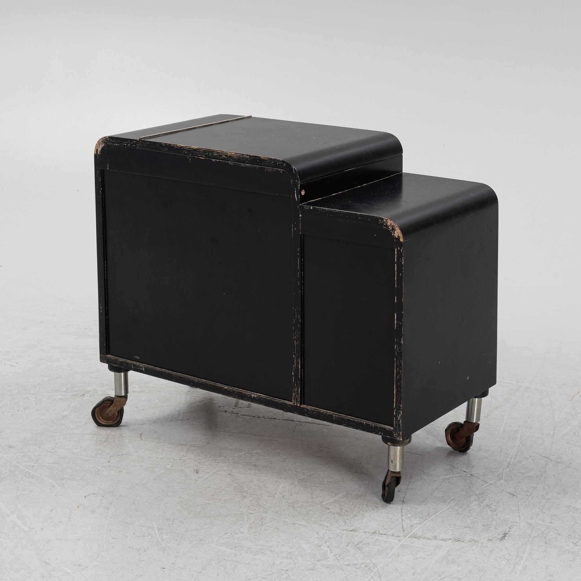 Barskåp, funkis, 1930-tal.