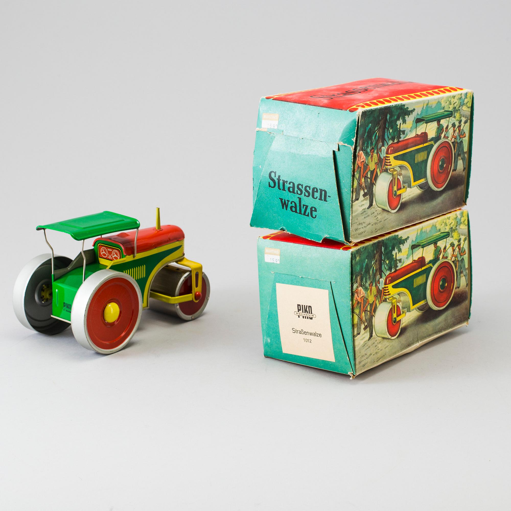 LEKSAKER, 4 stycken, Tyskland, 1950/60-tal.