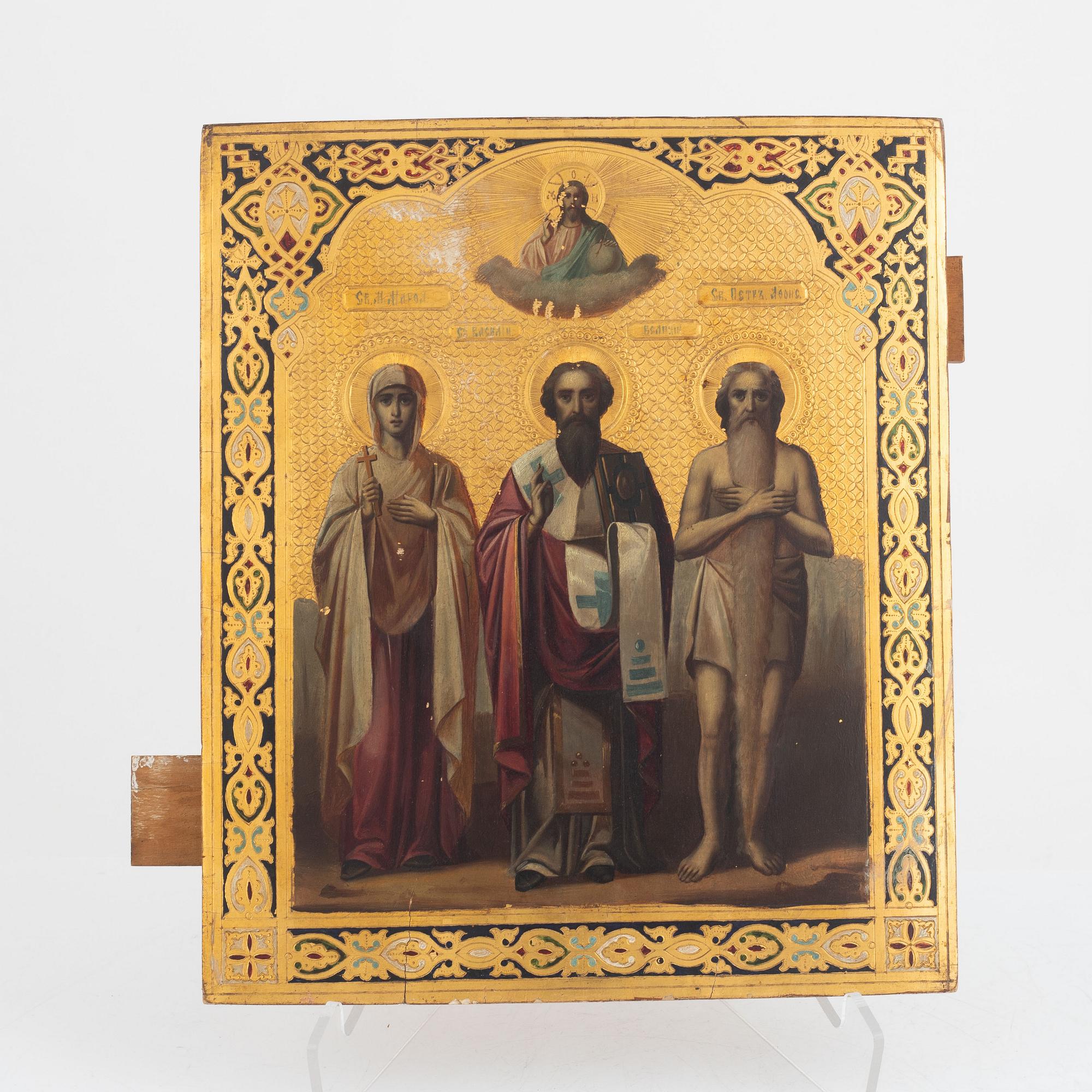 Ikon, Ryssland, omkring 1900.