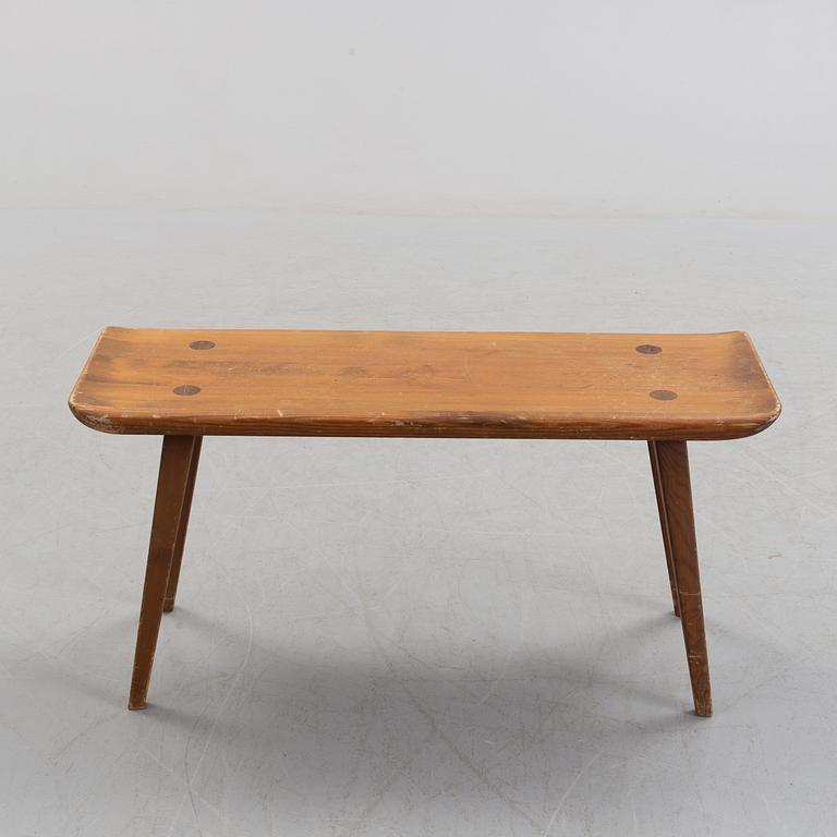 A 'Visingsö' bench by Carl Malmsten.
