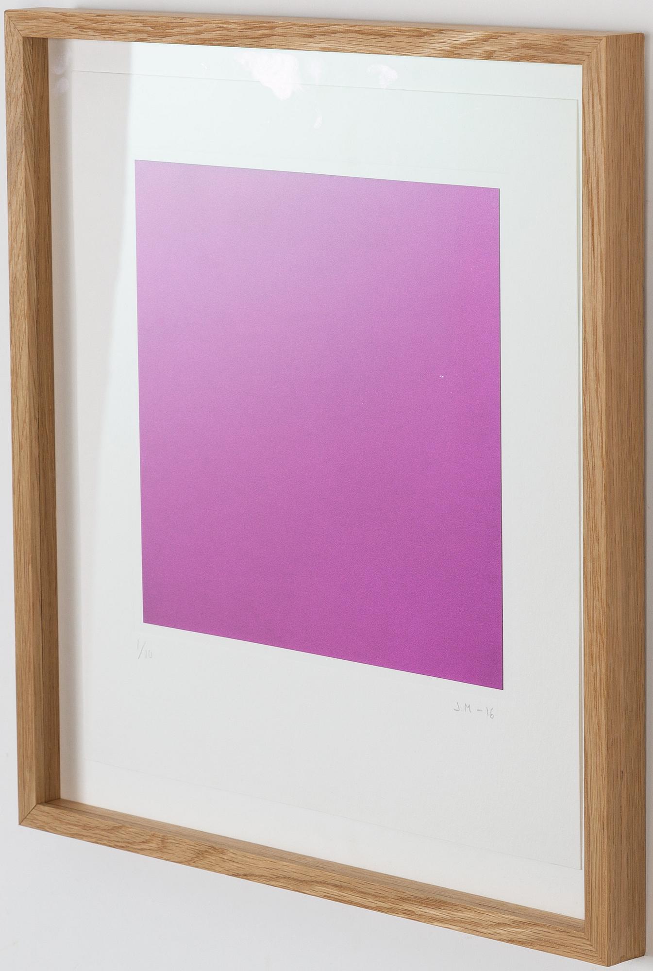 Juri Markkula, signed and dated -16. Edition 1/10. Interference pigment.