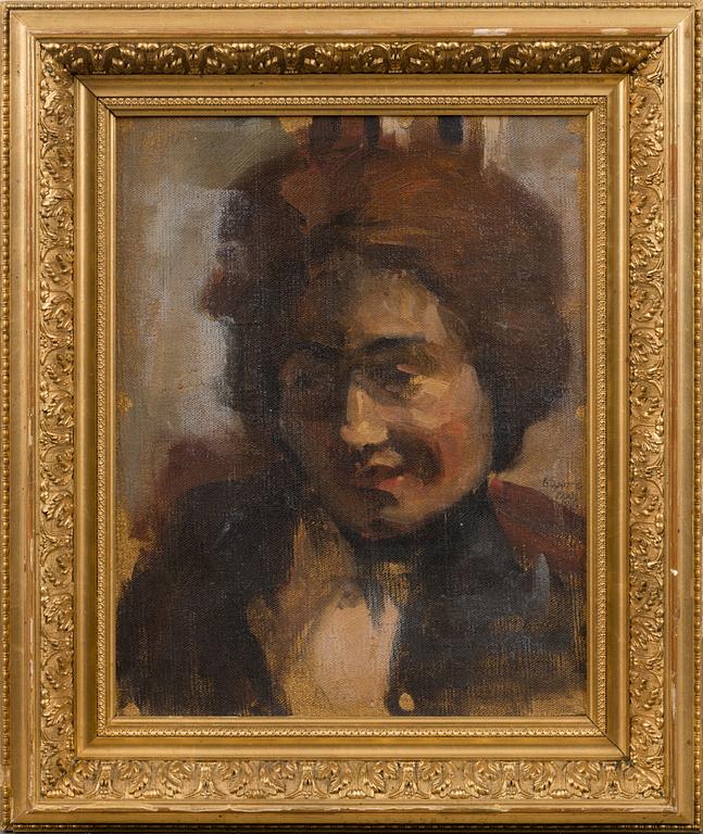 LOUIS SPARRE, "MUOTOKUVAHARJOITELMA I".