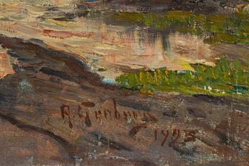 Anton Genberg, Boathouses, the west coast.