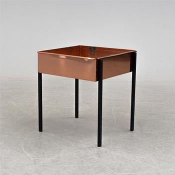 A second half of the 20th century copper flower table by Hans-Agne Jakobsson.